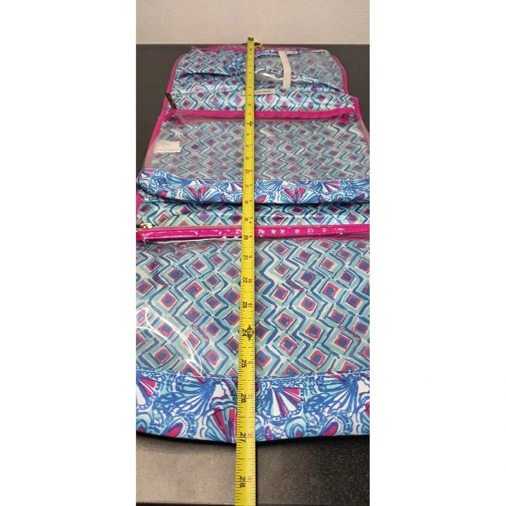 Lilly Pulitzer‎ Target Hanging Cosmetic Bag Valet Travel My Fans Makeup Toiletry